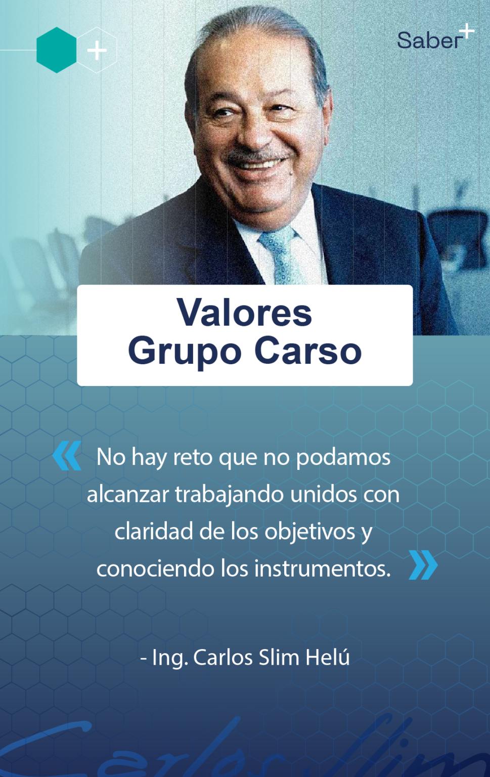 Valores Grupo Carso – Saber